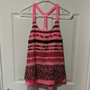 Neon pink tank